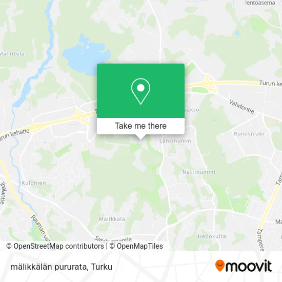 mälikkälän pururata map