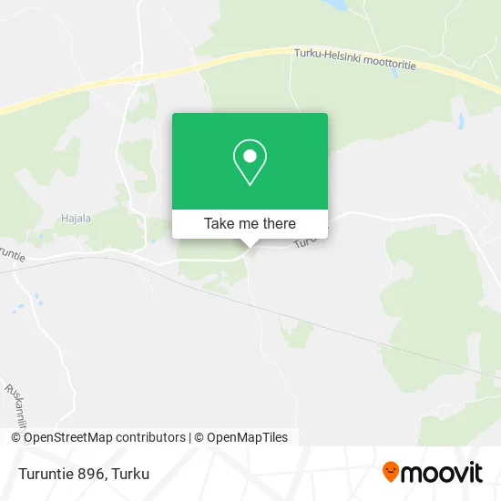 Turuntie 896 map
