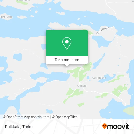 Pulkkala map