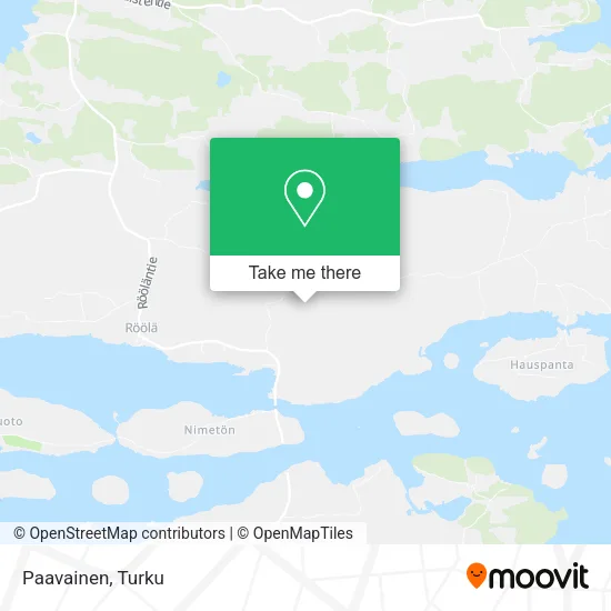Paavainen map