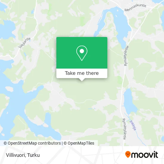 Villivuori map