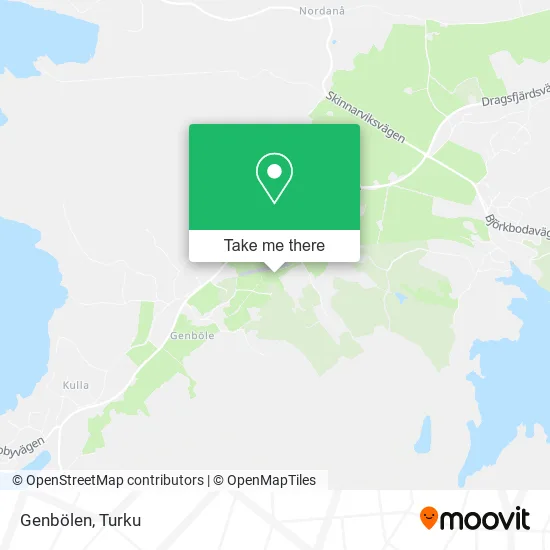 Genbölen map