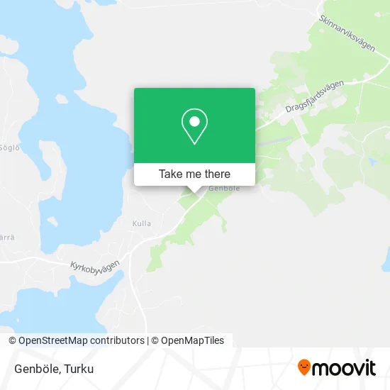 Genböle map