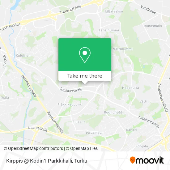 Kirppis @ Kodin1 Parkkihalli map