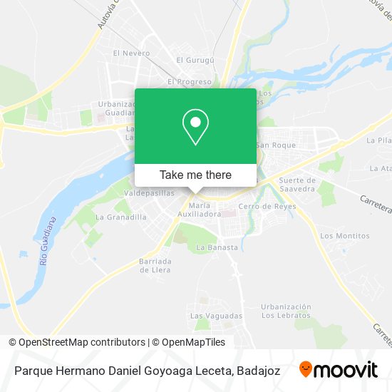 Parque Hermano Daniel Goyoaga Leceta map