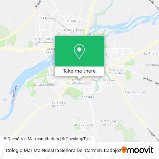 Colegio Marista Nuestra Señora Del Carmen map