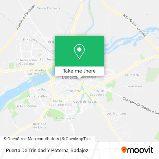 Puerta De Trinidad Y Poterna map
