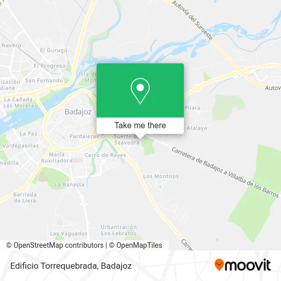 Edificio Torrequebrada map