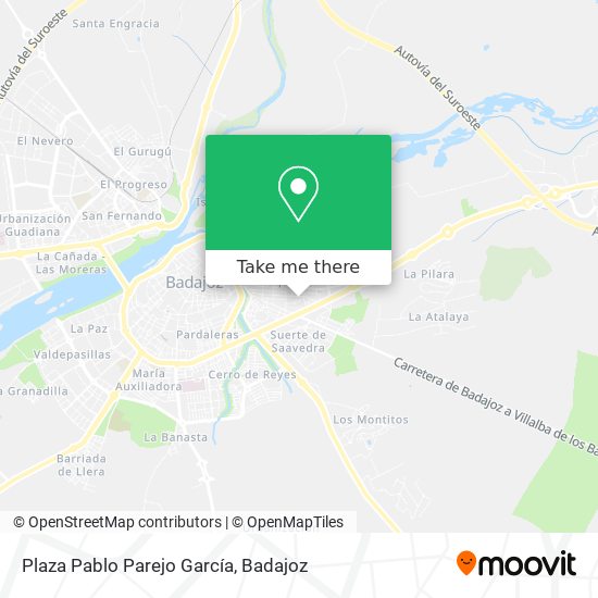 Plaza Pablo Parejo García map