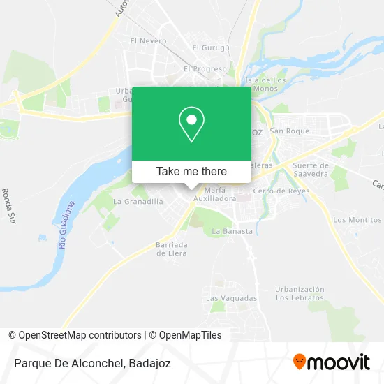 Parque De Alconchel map