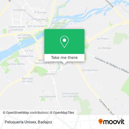 Peluquería Unisex map