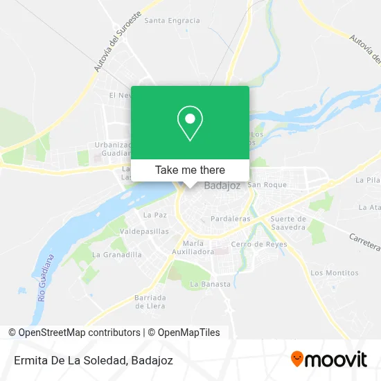 Ermita De La Soledad map