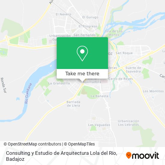 Consulting y Estudio de Arquitectura Lola del Río map