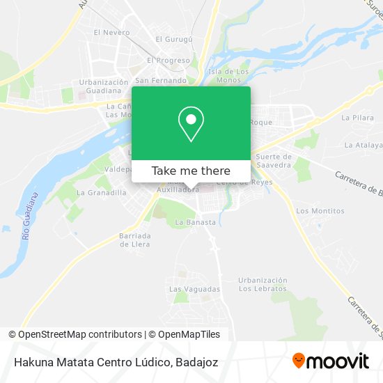 Hakuna Matata Centro Lúdico map