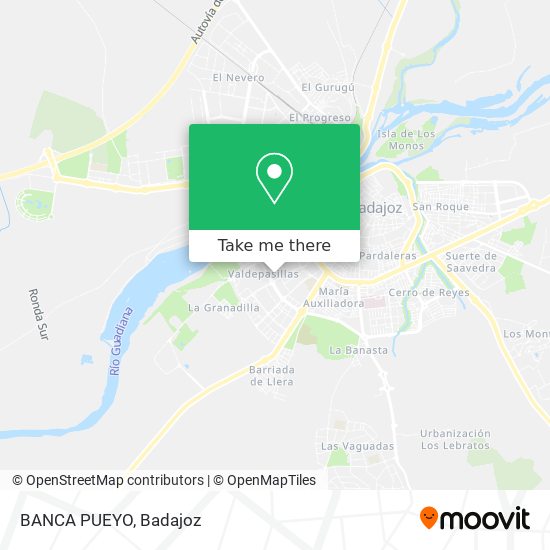 BANCA PUEYO map