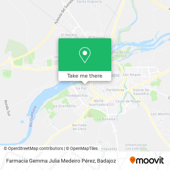Farmacia Gemma Julia Medeiro Pérez map