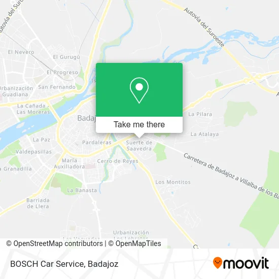 BOSCH Car Service map