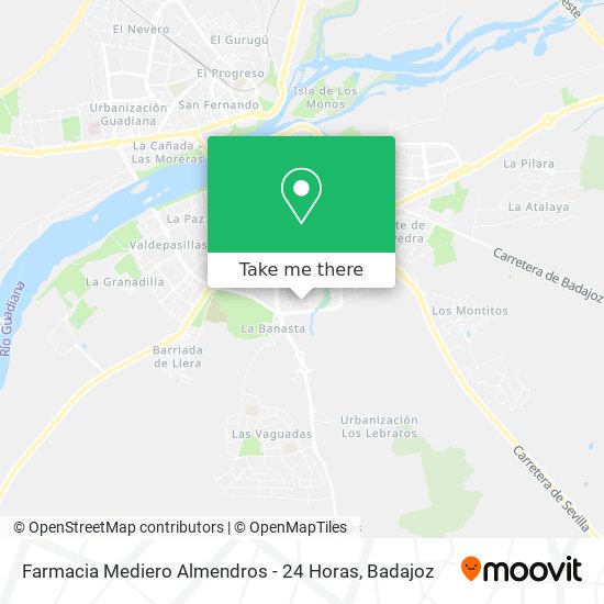Farmacia Mediero Almendros - 24 Horas map