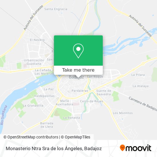Monasterio Ntra Sra de los Ángeles map