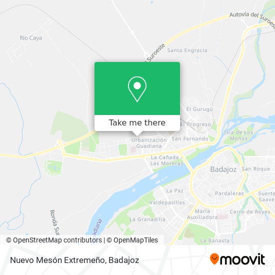 Nuevo Mesón Extremeño map