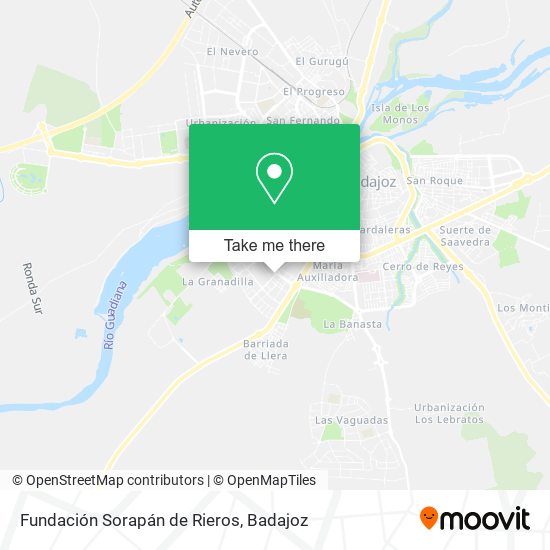 Fundación Sorapán de Rieros map