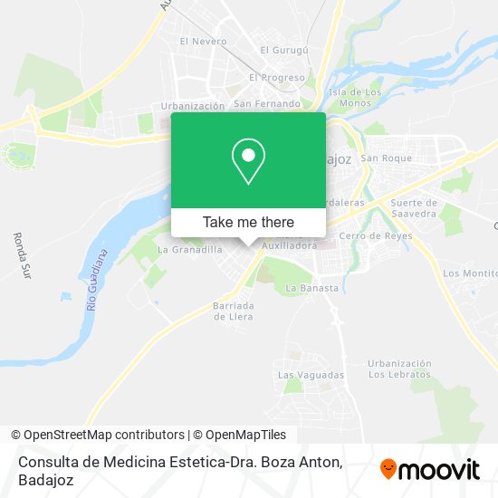 Consulta de Medicina Estetica-Dra. Boza Anton map