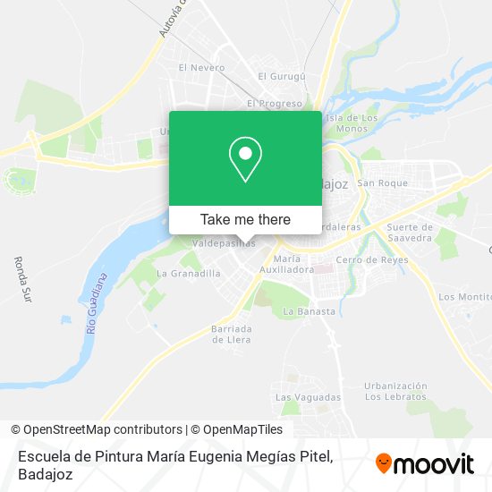 Escuela de Pintura María Eugenia Megías Pitel map