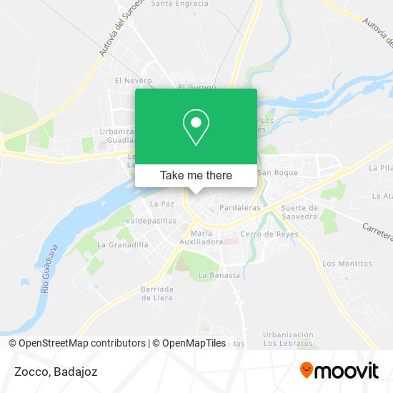 Zocco map