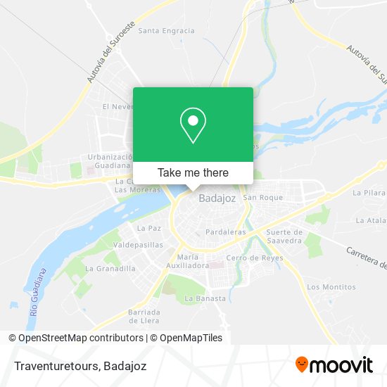 Traventuretours map