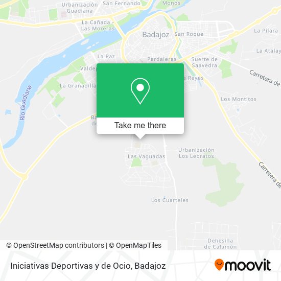 Iniciativas Deportivas y de Ocio map