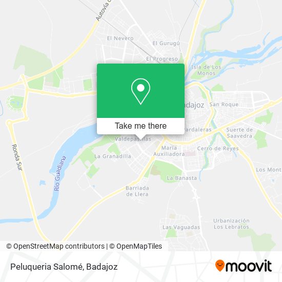 Peluqueria Salomé map