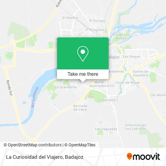 La Curiosidad del Viajero map