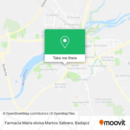 Farmacia María eloísa Martos Salinero map