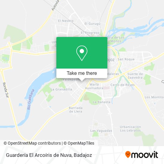 Guardería El Arcoíris de Nuva map