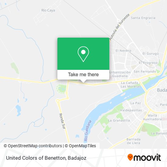United Colors of Benetton map