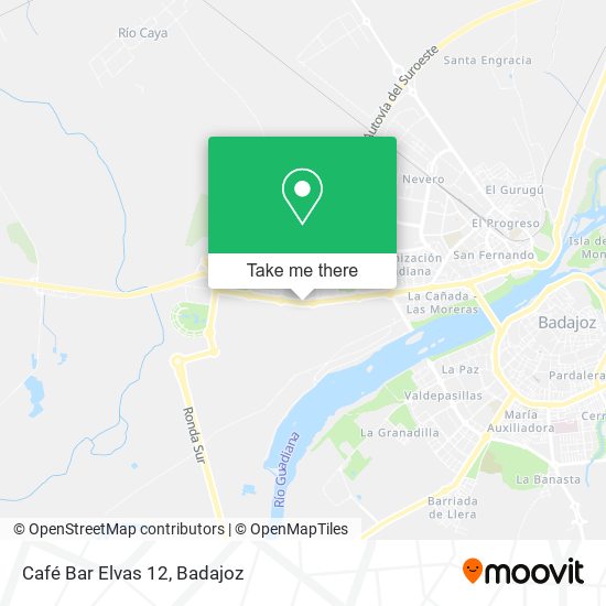 Café Bar Elvas 12 map
