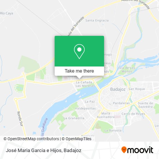 José Maria Garcia e Hijos map