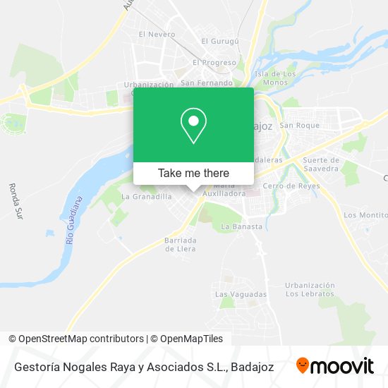 Gestoría Nogales Raya y Asociados S.L. map