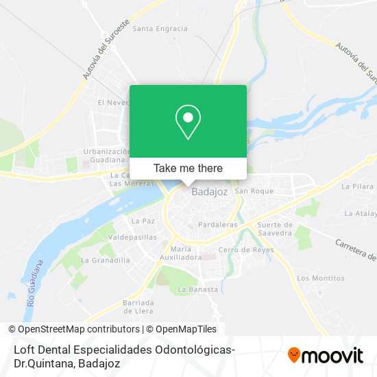 Loft Dental Especialidades Odontológicas-Dr.Quintana map