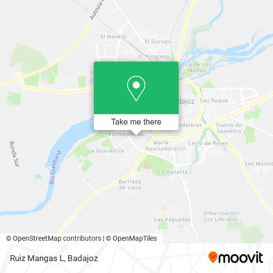 Ruiz Mangas L map