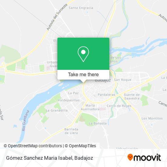 Gómez Sanchez Maria Isabel map