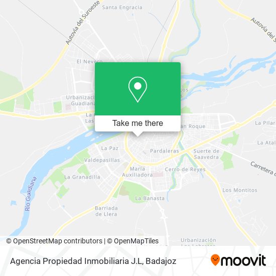 Agencia Propiedad Inmobiliaria J.L map