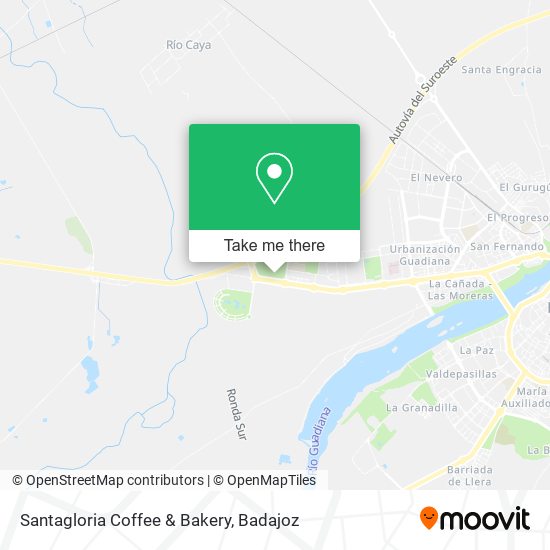 Santagloria Coffee & Bakery map