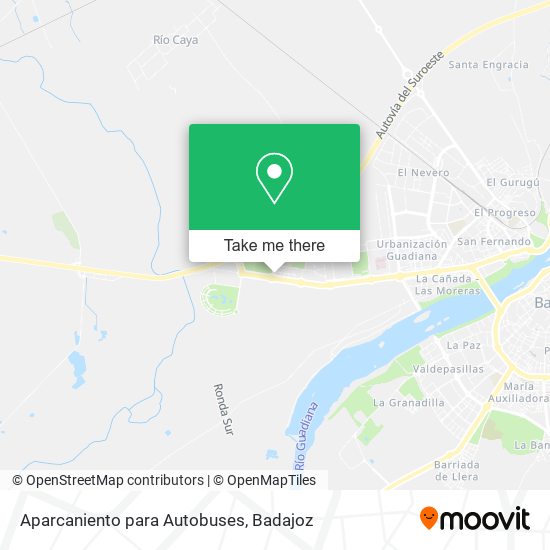 Aparcaniento para Autobuses map
