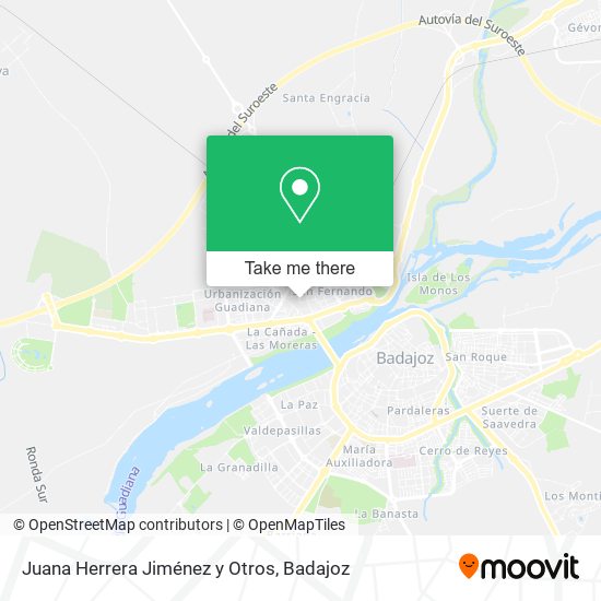 Juana Herrera Jiménez y Otros map