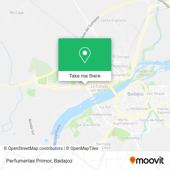 Perfumerías Primor map