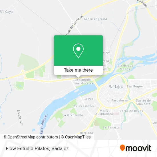 Flow Estudio Pilates map