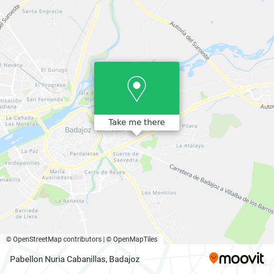 Pabellon Nuria Cabanillas map