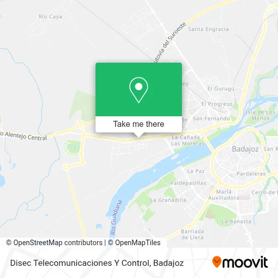 Disec Telecomunicaciones Y Control map