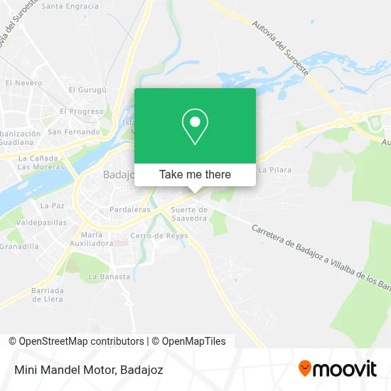 Mini Mandel Motor map